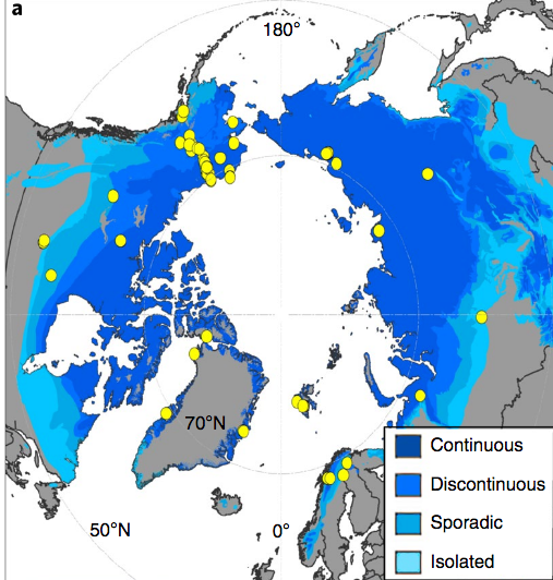Reporterre's tweet photo. #Clilmat Le pergélisol arctique relâche maintenant du CO2 en grande quantité https://t.co/wM5NJyvgz7 https://t.co/jDmIYC9ufC