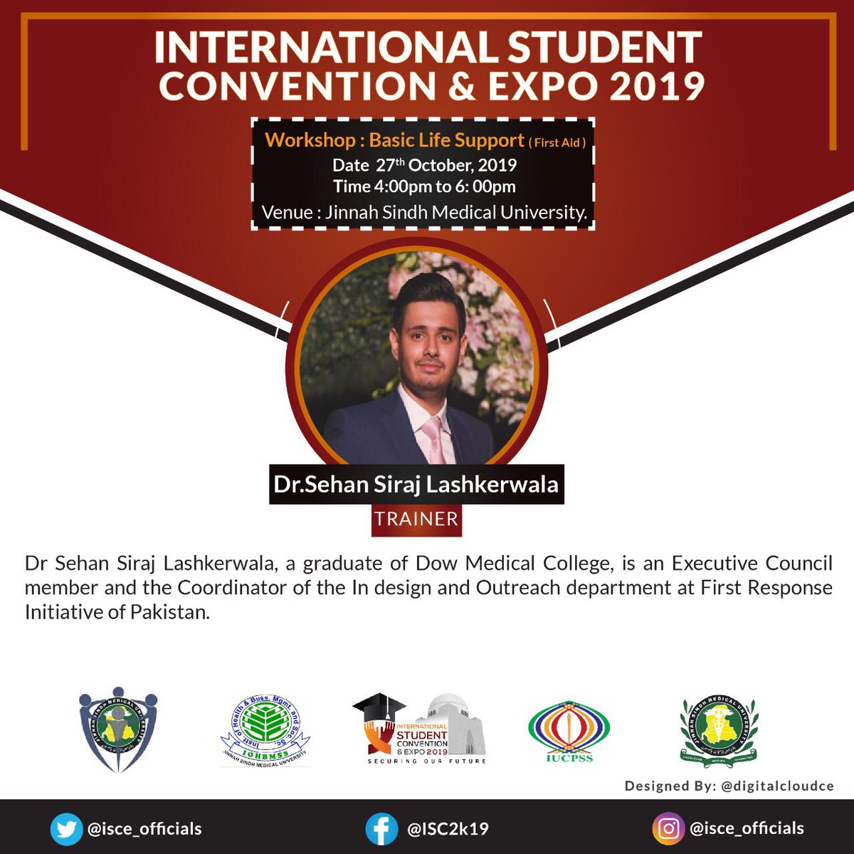 ISCE_Officials's tweet photo. These are the remaining trainers for workshops.

Workshops on more than 17 topics are very important part of 3rd edition of International Students Convention and Expo 2019 which are being conducted by reputed experts and guest speakers. 

#ISC #ISC2019 #ISCKHI #ISCKHI2019 #ISCKHI https://t.co/9H2PE7JxCc