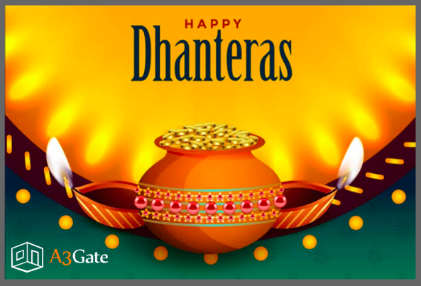 a3gate's tweet image. May the blessings of Lord Kuber and Lord Dhanvantri showers on you always. May this Dhanteras bring new dreams, new hopes and fill your days with pleasant surprises and moments.

Happy Dhanteras to all from A3GATE family!

#Happy_Dhanteras #wishes #festivewibes #A3GATE