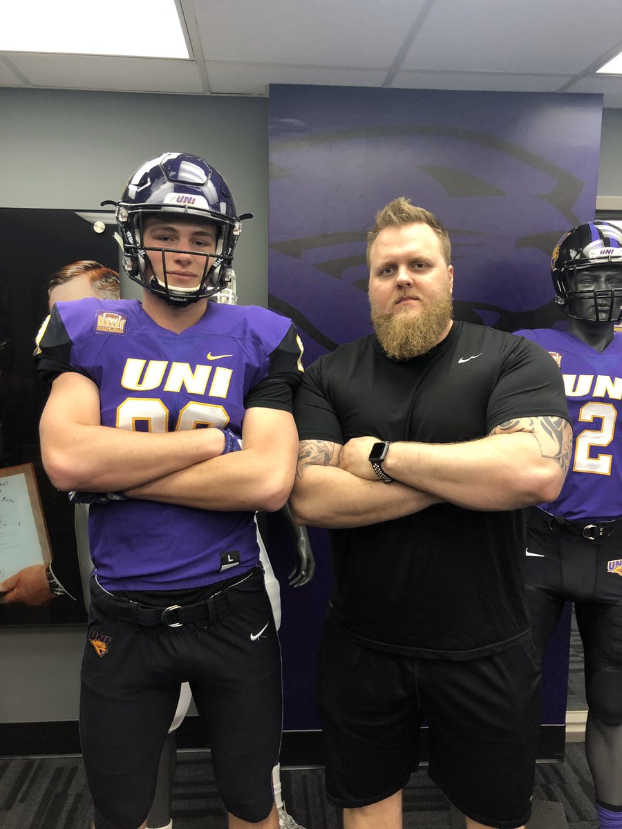 NAbbott1589's tweet image. Excited to say I’ve received an offer from the University of Northern Iowa! Thank you @RyanClanton