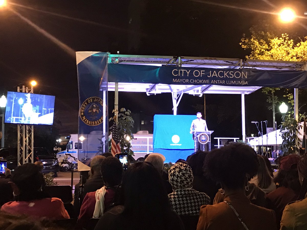 State of the City. Mayor Chokwe Antar Lumumba challenged Jacksonians to lean in and invest in your home and your neighborhood. Take an active role in our shared vision to have a better quality of life. Uplifted! #bnafondren, #fondren, #jacksonms, #ward1