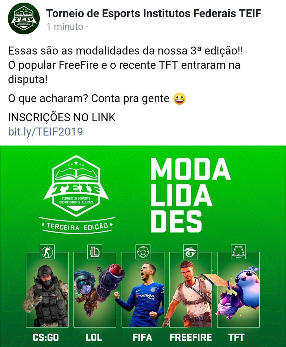 gamer_matheusx's tweet photo. Quando o E-Sports chega na sua faculdade. #FIFA #TEIF https://t.co/Vb3fEr37b5