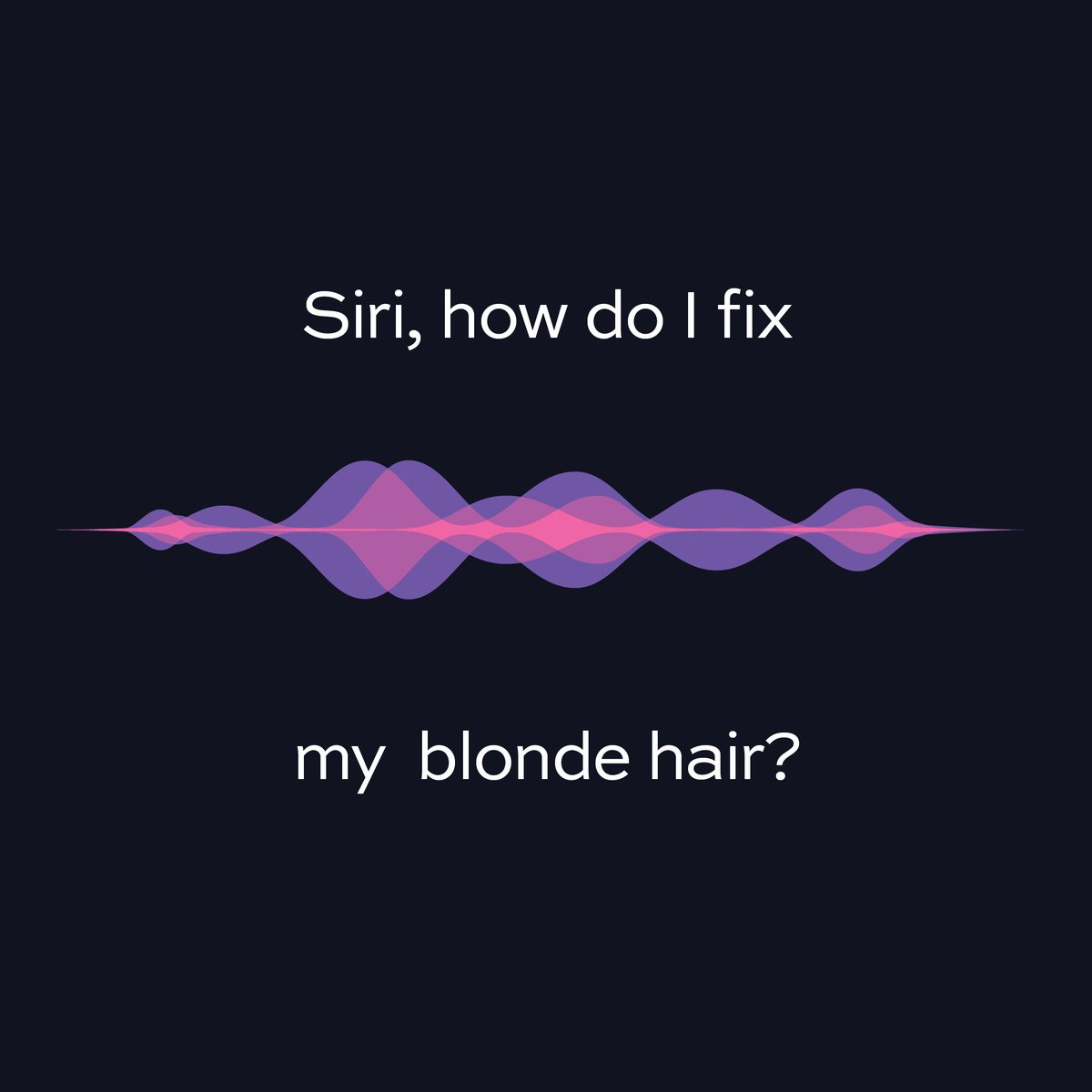 johnfriedaaus's tweet photo. I’m sorry. I’m not programmed for bias. But I found this on the web: https://t.co/Ckxdq7Dv6B 

#siriisblonde #VioletCrushedIt #purpleshampoo #blonde

https://t.co/AmFKl69Fcg https://t.co/vKMQBw6Vw7
