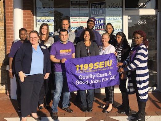ElectMcCardle's tweet photo. Thank you to our brothers and sisters of 1199 SEIU who came out to canvass and support our team tonight. We are so grateful to you!@1199SEIU https://t.co/4YjS0l42jr