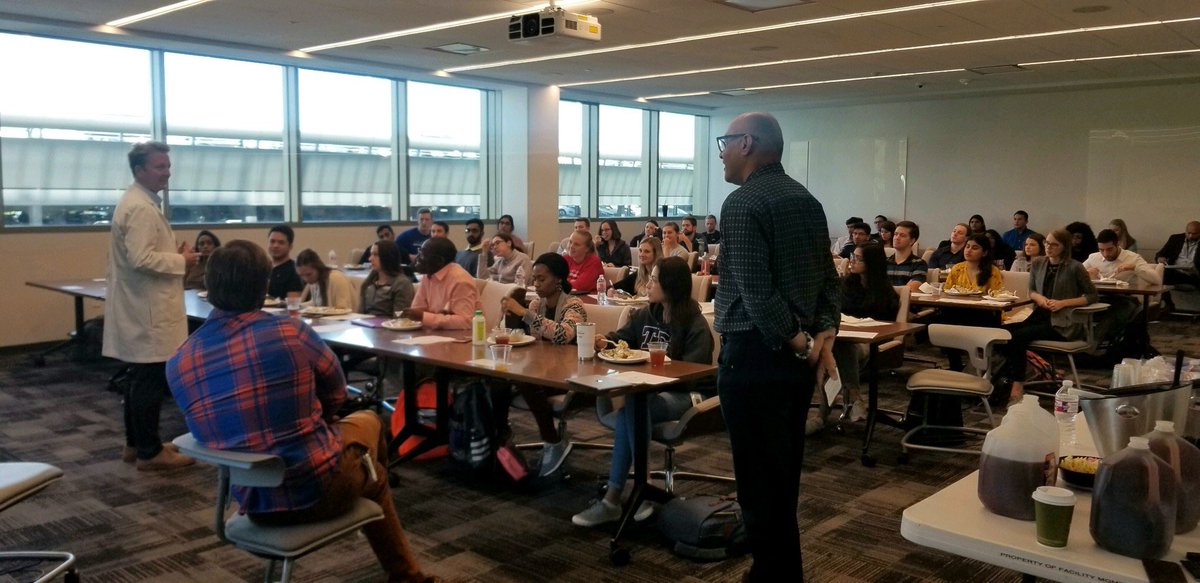 TBT to when our very own John M. Geesbreght MD Endowed Chair of Emergency Medicine, Dr. McCarthy, talked to us about virtues in EM.
1. Knowledge 
2. Resource management 
3. Communication (Hurry up by slowing down)
4. Technical proficiency
5. Professional relationships @fwmdschool