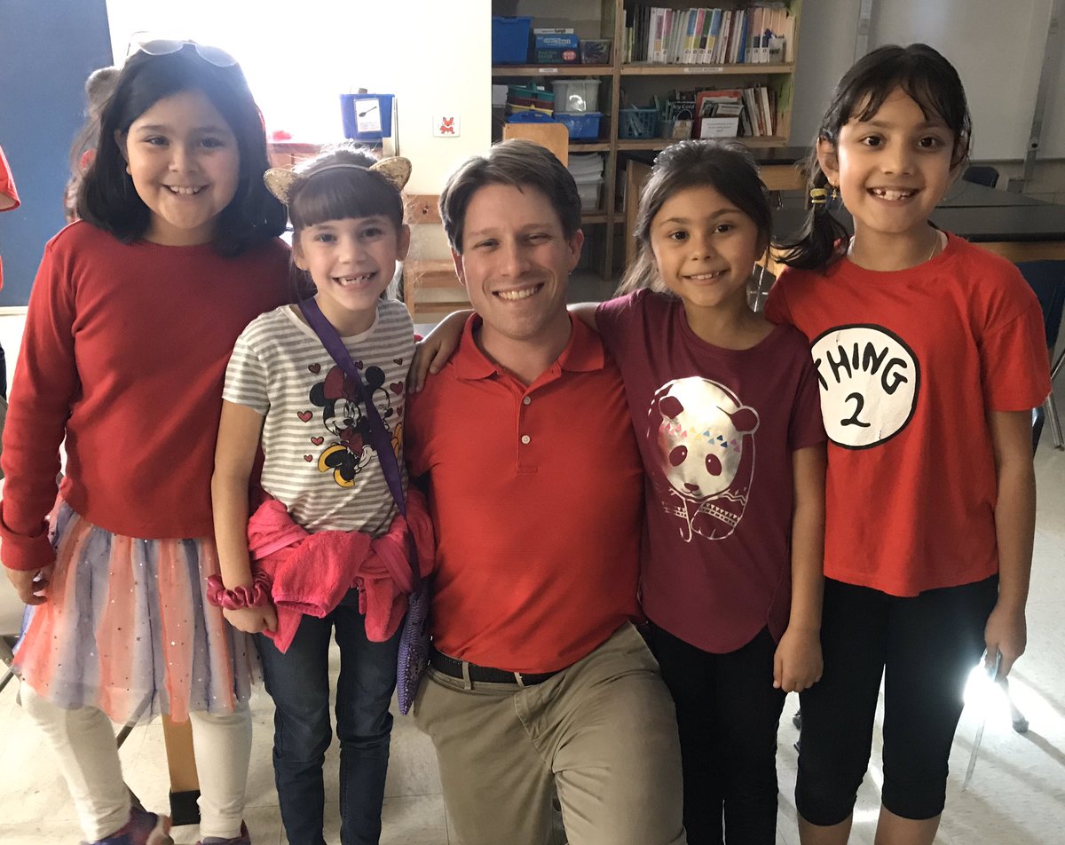 Showing off our red to show respect today!