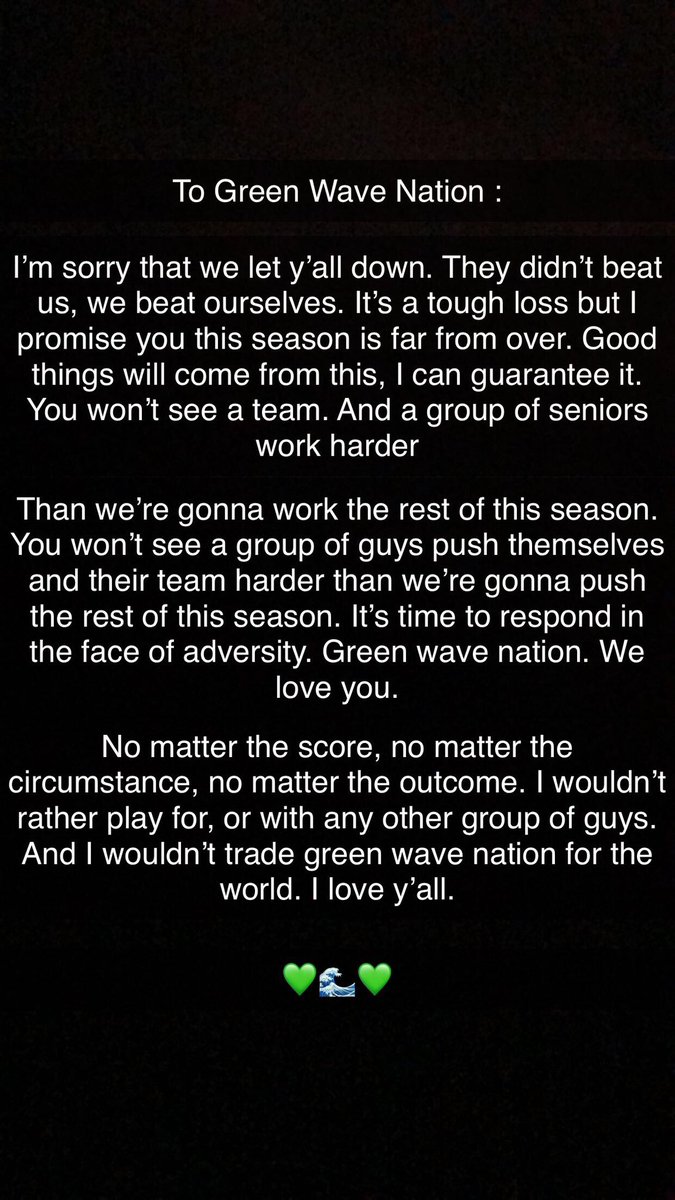 I mean every word of this. 💚🌊