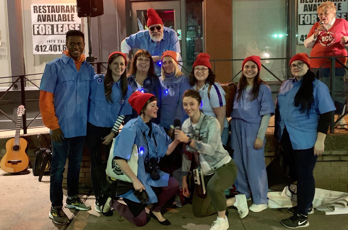 Life Aquatic - Pittsburgh Style w/ Team Pittsburgh. #Teamzissuto  Bloomfield Halloween Parade.  USA.