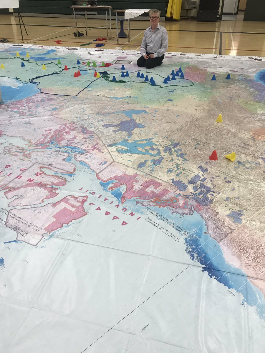 We are prepped and ready to go! Have you registered for SAGE yet? Come and check out the <a href="/CouncilforIndig/">Council for Indigenous Education in Manitoba</a> at the Viscount Gort. It’s going to be an exciting day! #MTSPDday #IPAC #GiantFloorMap #IndigenousEd