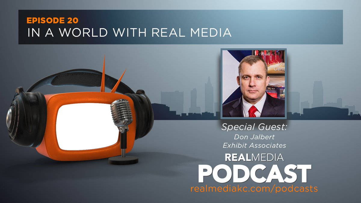 Check out this episode of In A World with Real Media.  In this episode we talk with Don Jalbert owner of Exhibit Associates. #entrepreneur  #business  #leadership #tradeshowdisplays #podcastlife #episode20
realmediakc.com/2019/10/25/in-…