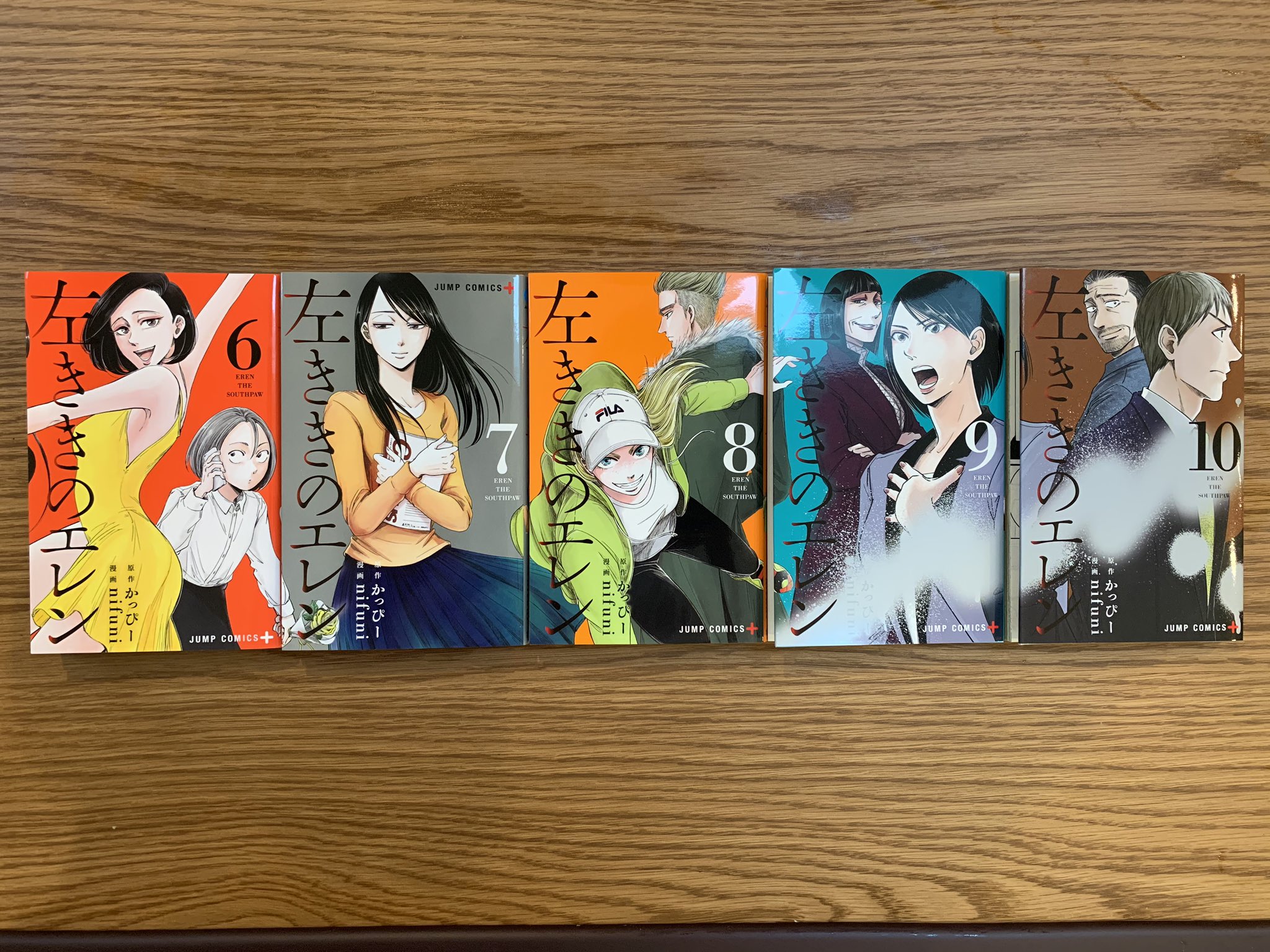 左ききのエレン 朝倉光一イラスト サイン色紙 nifuni 左ききのエレン