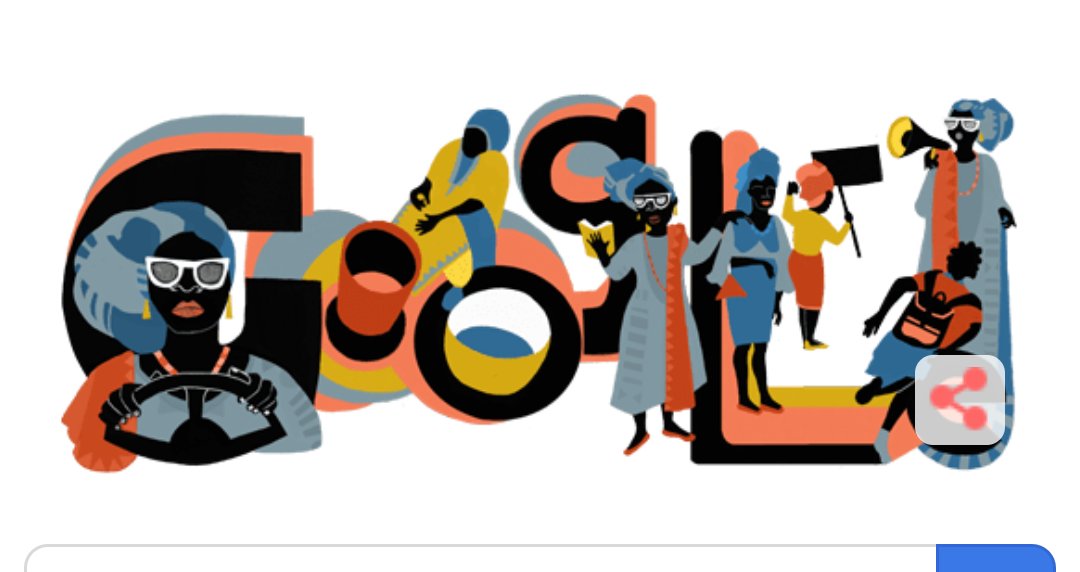 Today google celebrates a woman I love so much, Funmilayo Ransome-Kuti... A proper boss lady, the first woman to drive a car in 🇳🇬 
#FunmilayoRansomeKuti #FridayMotivation