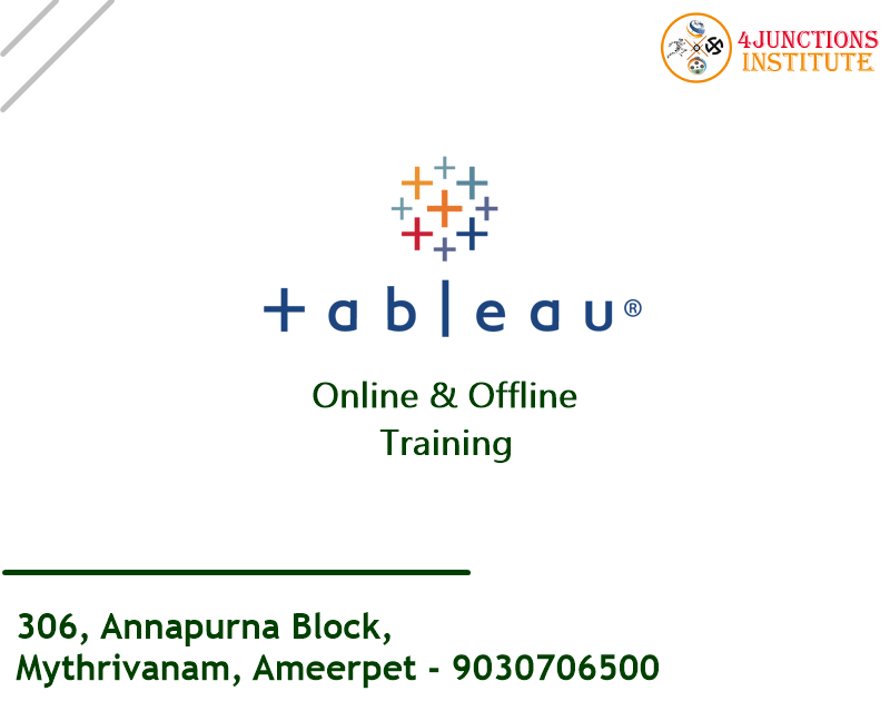 4junctions's tweet photo. #Tableau  Offline &amp; #Online_Training https://t.co/m3BSBkLt46