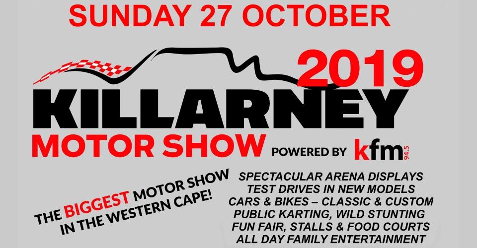 Ladies and Gentlemen, start your engines! – For the 2019 Killarney Motor Show powered by Kfm 94.5 at the home of motorsport in the Western Cape on Sunday 27 October.
ow.ly/Zfun50wTAzu
#showmecapetown #motorshow #kfm