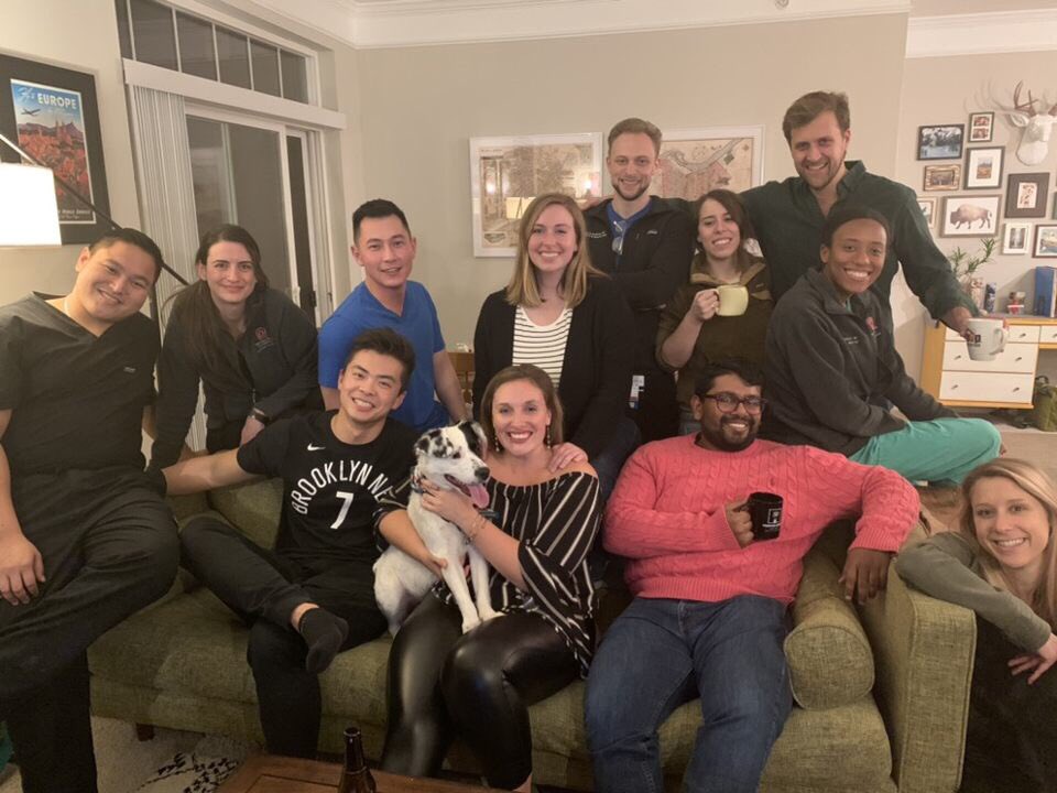 Love my co-rezzies! #wellness #fEMily @OSUEMEdu