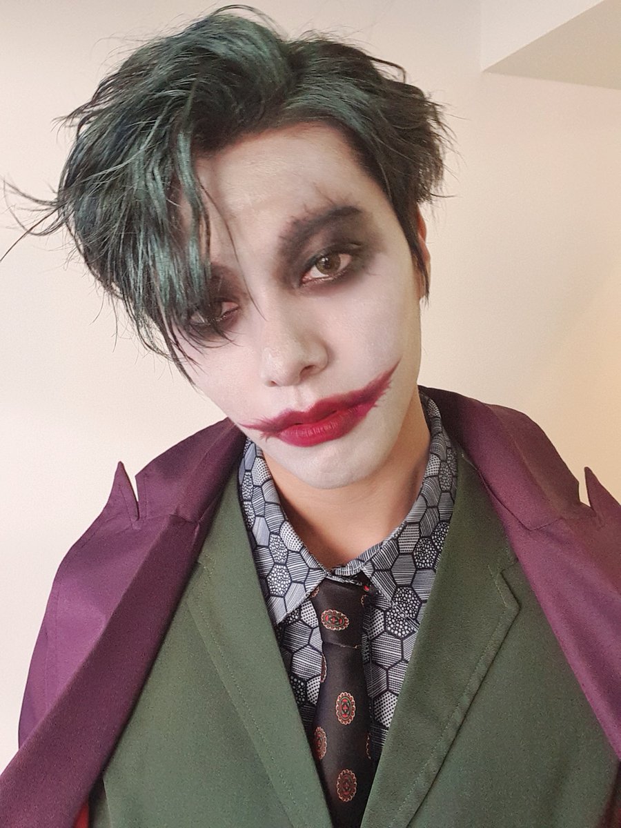 jflo_newkidd's tweet photo. [뉴키드 #���한솔] Happy Halloween👻

#Newkidd #뉴키드 #Jihansol #지한솔 #Halloween #할로윈 #조커 #Joker https://t.co/wIPJhTfBzg