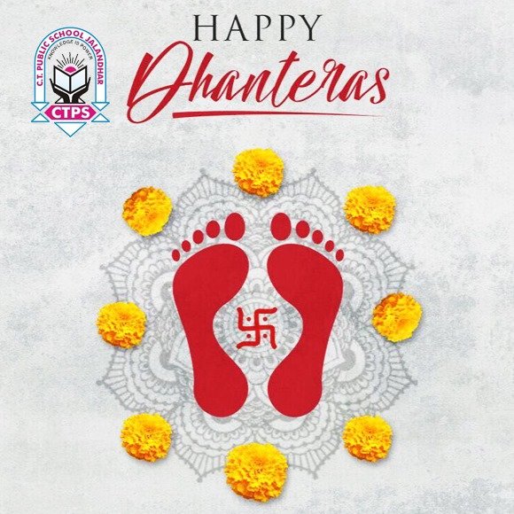 ctpublicschool's tweet photo. !!! CT Public School wishes you all a very Happy Dhanteras !!! #ctfamily #ctteam #ctgroup #ctpublicschooljalandhar #ctpublicschool #ctians #teamCT #CTPS #festivaloflights https://t.co/baUZ5ZDLhL