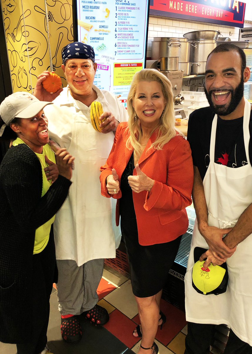 Lots of Pastabilities when I popped into <a href="/PastaByHudson/">Pasta By Hudson</a> <a href="/TurnstyleNYC/">Turnstyle</a>. Love this fresh &amp; delicious pasta to go concept! Must visit spot in #NYC &amp; super fun staff!!! #NY Marathoners this is your place to Carb Up!!! #PastaByHudson #TimeForFreshPasta #PastaDay #NYCMarathon