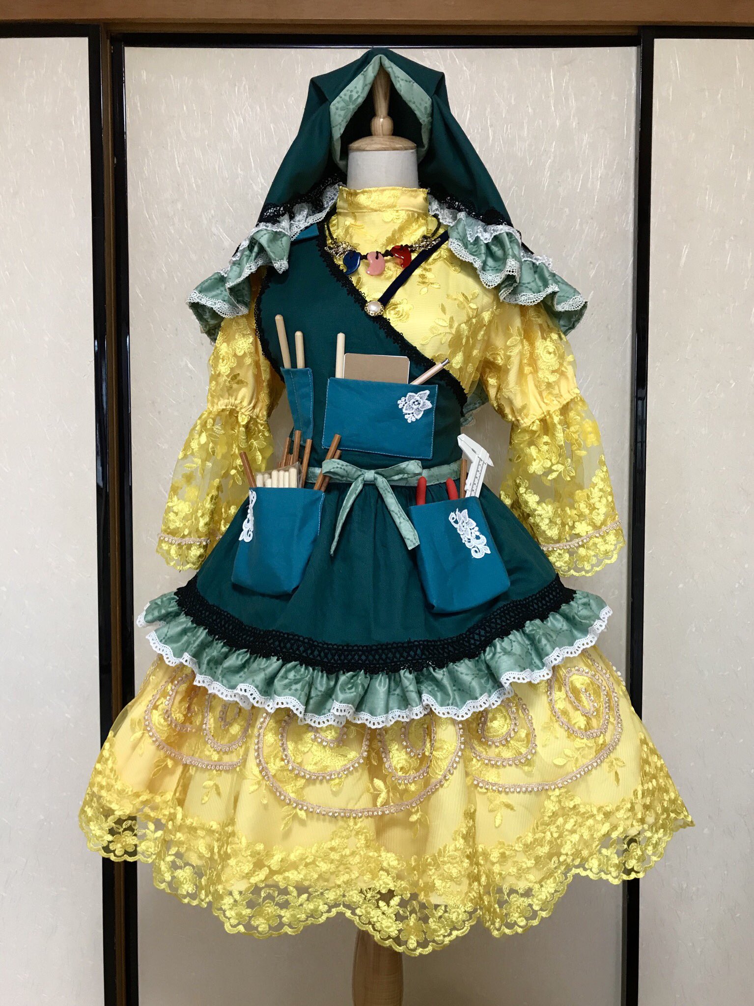 東方プロジェクト 埴安神袿姫 アレンジ 衣装