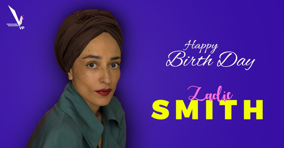 Join us in wishing Zadie Smith a happy birthday today!   