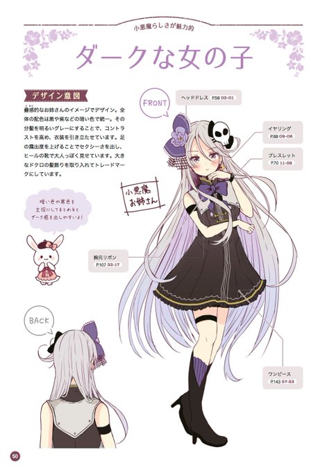 メルヘンでかわいい女の子の衣装デザインカタログのtwitterイラスト検索結果