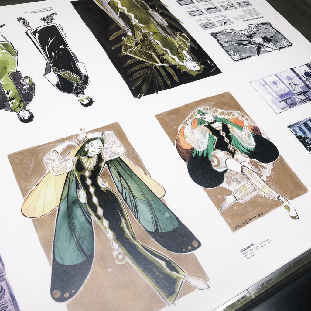 My new printing materials ∠( ᐛ 」∠)_ 