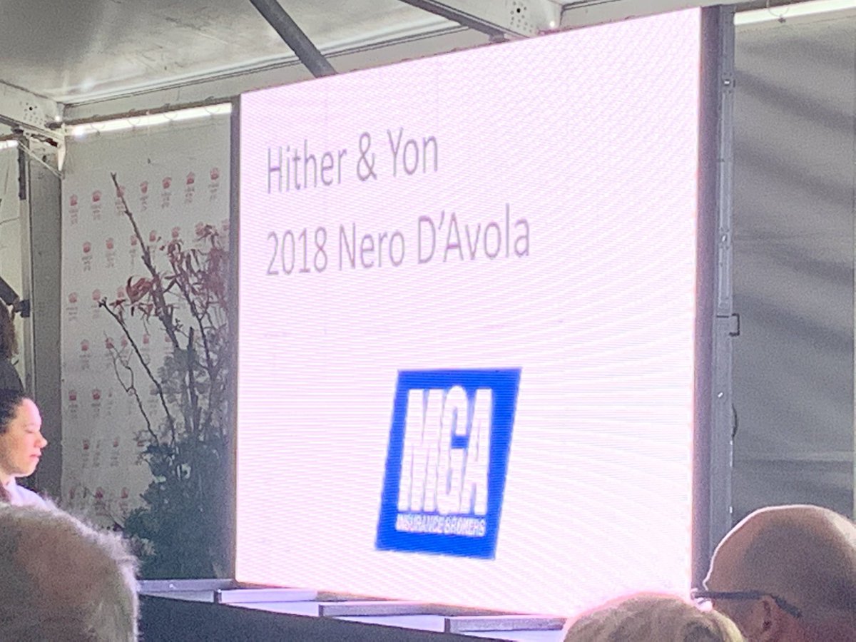 Congrats to Hither &amp; Yon! Great win and we’ll received. #mvbushingking19