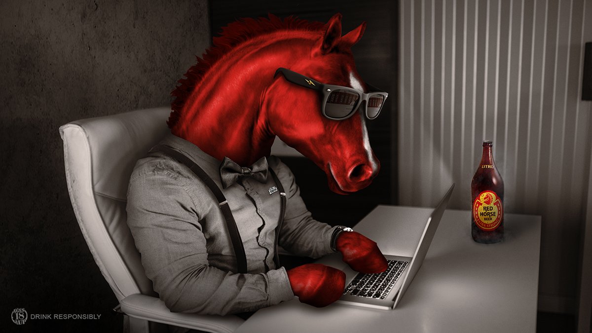 Ang hirap naman mag-tweet tweet lalo na kung kabayo ka.