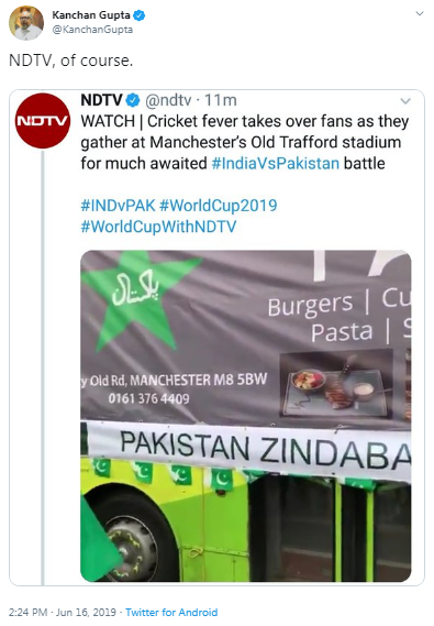 181Yup.  #NDTV .. Of Course!