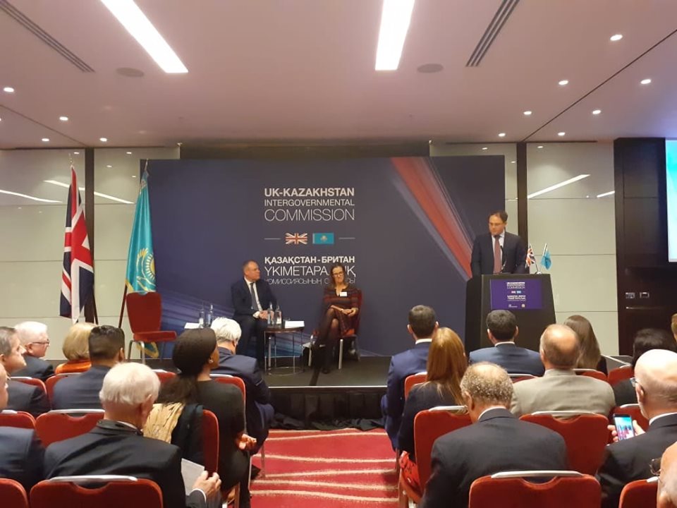 🔸The 6th UK-Kazakh Intergovernmental Commission (IGC)  took place in #London on 24 October.
🇬🇧🇰🇿Both sides gave a positive assessment to the current state of bilateral relations and expressed a strong willingness to further explore new #business opportunities. #UKinKZ