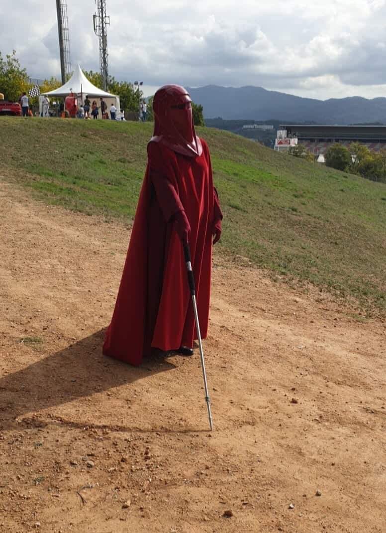 501stSPD's tweet photo. FUNNY FRIDAY!
Visor Condensation!!!
TR-10352 on troop for Spanish Cancer Association AECC in Montmeló Curcuit (Barcelona) on October 5th 2019.
📸 : Spanish Garrison
#SovereignProtectors
#SpanishGarrison
#501stGarrison
#BadGuysDoingGood https://t.co/a5zjHdADCR