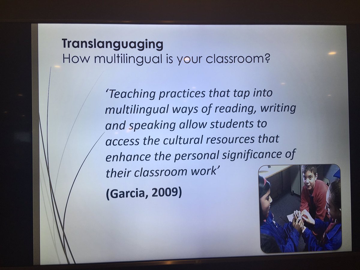 Implications for teachers pf EALD learners?  Margaret Turnbull: How do you differentiate (that word again!) assessment for our ‘multilingual’ Ss?  #teachingwithagility #tesoloz