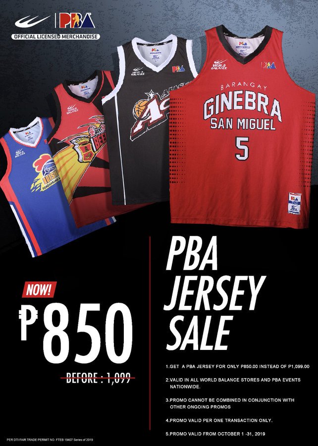 pba jersey for sale