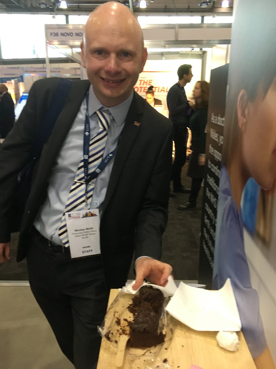 Happy birthday ⁦@ndwebb⁩ at #RCGPAC   Enjoying yourself at conference.