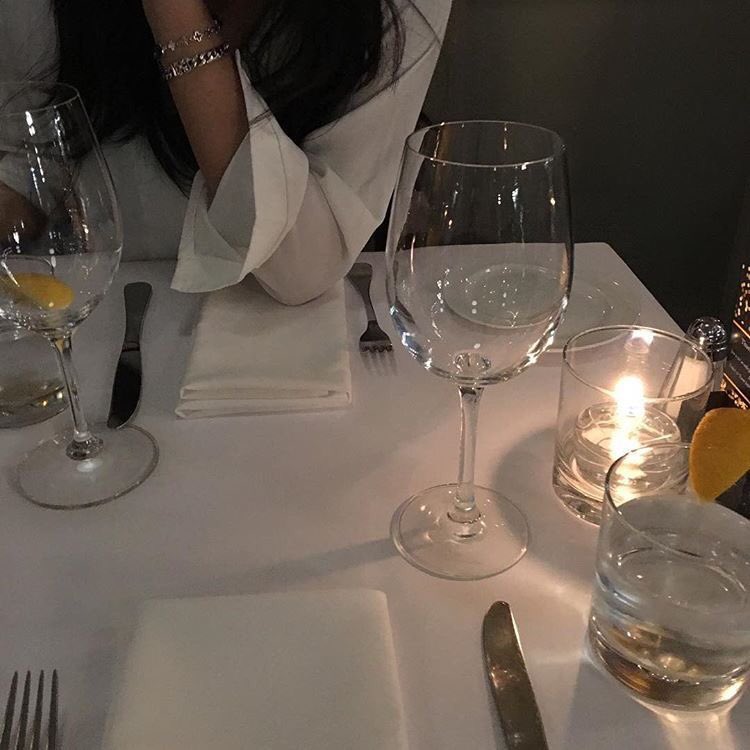 Dinner with my lil girl