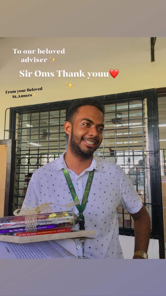 omshbro's tweet image. No words can explain how thankful I am to your generous hearts my dear St. Anne! Dont you worry I&apos;ll always be here for you. #FirstSemesterDone