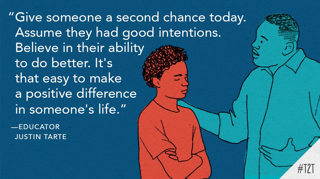 teacher2teacher's tweet photo. Part of the #TeacherLife is knowing the difference you can make in someone else's. #TeachPos #tlap, via educator @justintarte https://t.co/qmJbV9Evr2