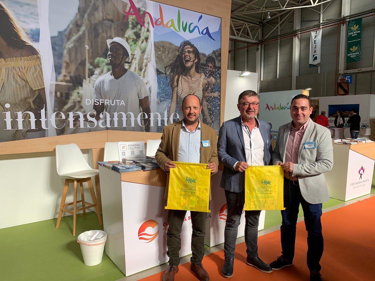 Hoy nos encontramos en la XVIII Feria Internacional de Turismo, Deportes y Aventuras de #Andalucia <a href="/TierraAdentro/">Tierra Adentro</a>  en #Jaen