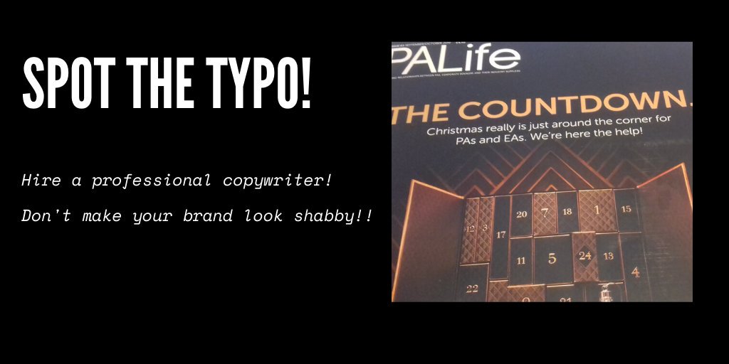 Why you need a copywriter! #Copywriter #brand #branding #FridayThoughts