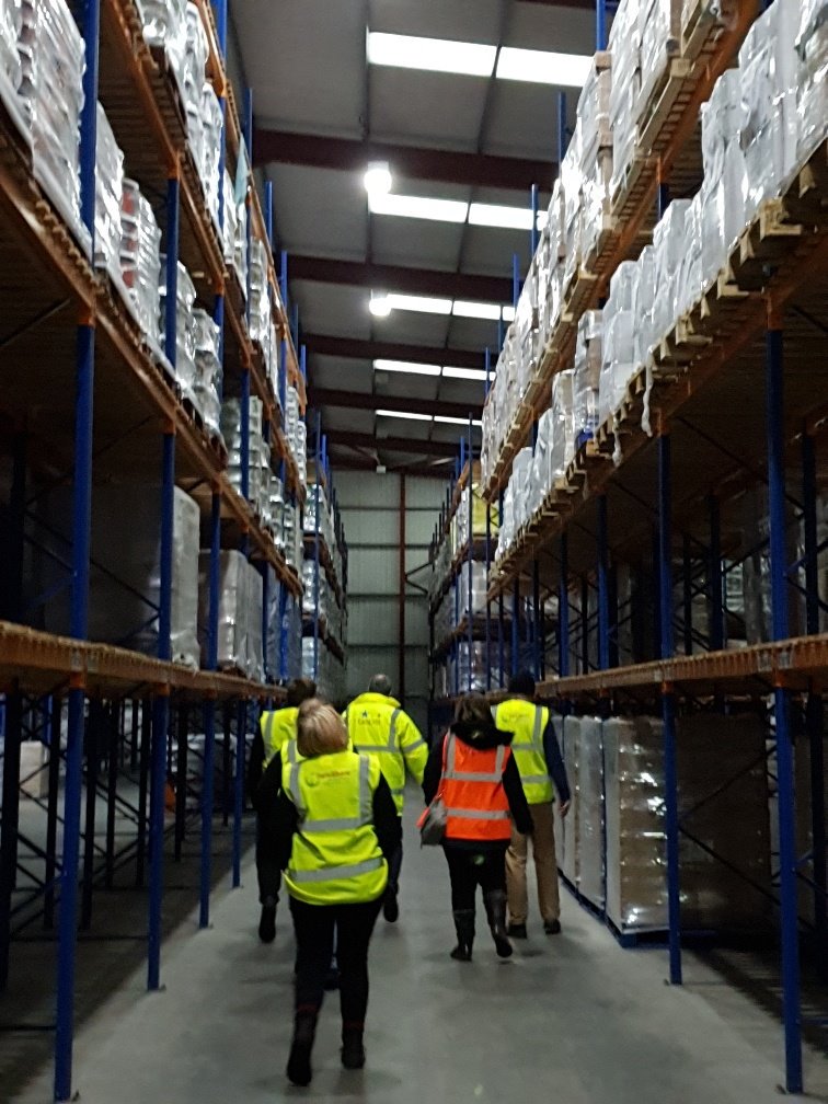 FareshareV's tweet photo. Thank you to @JohnGoodLtd for arranging a visit to the Trans-European Port Services(GB) Ltd for our learners on the Get into Warehousing with FareShare Programme @FareShareHull @FareShareUK @GoodwinDevTrust #getintowarehousing #employment #Training https://t.co/G5ABKmYOxA