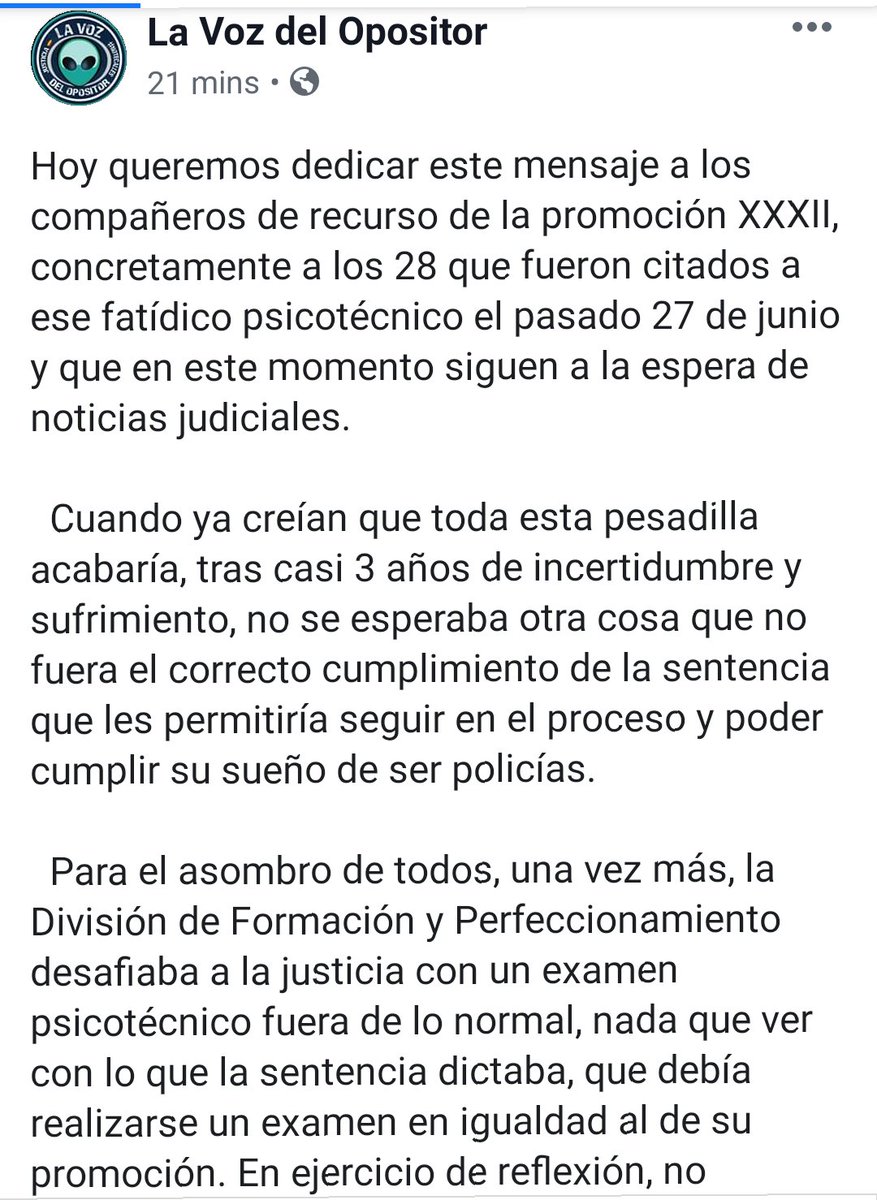 Vozdelopositor's tweet photo. Ánimo valientes! Siempre hemos escuchado que la justicia, aunque lenta, acaba llegando.
https://t.co/pPtrKA8ixZ
#PoderJudicialEs
#JupolNacional
#RoboEntrevistas
#policia
#info_dgp
#jusapol https://t.co/fLwxCgoKl9