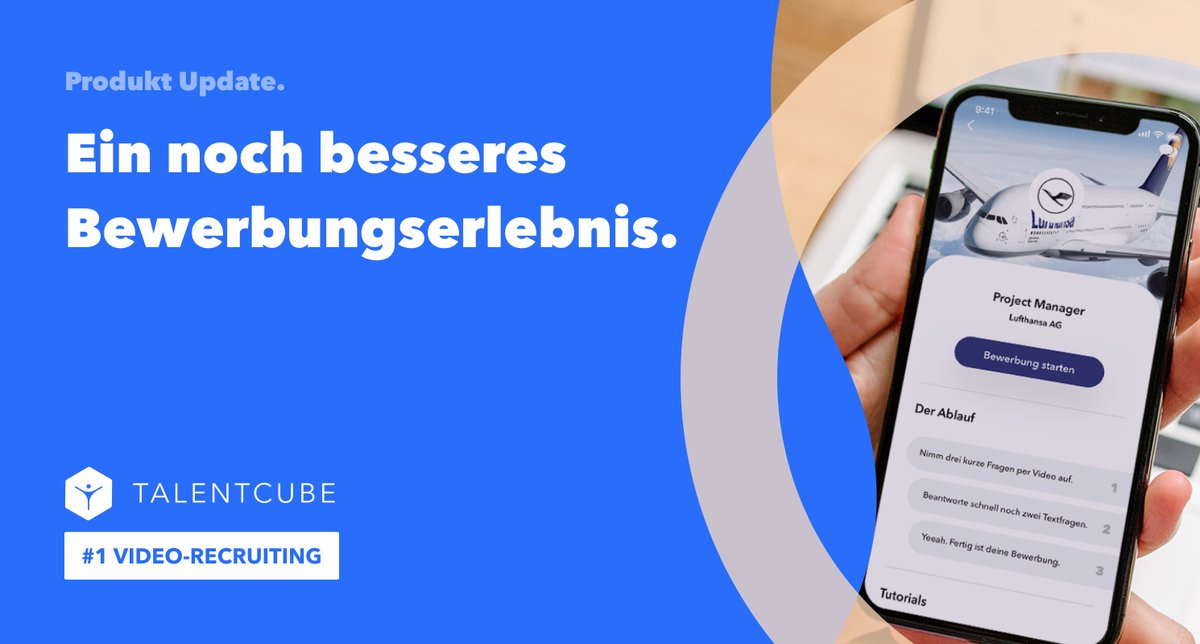 #Update #Update #Update💥Bewerbungserlebnis 2.0💥Für Sie bedeutet das: Noch mehr Flexibilität bei der Definition der Fragen, der Bewerbungsprozess ab sofort komplett im Look &amp; Feel ihres Unternehmens und die Möglichkeit von Multiple-Choice und Textfragen: bit.ly/344i5lM