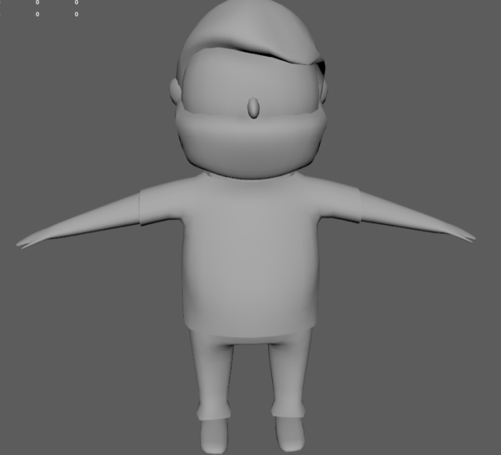 Character design is going smoothly! The beard is on, now for texturing! What other characters would you like to see? #characterDesign #3Dmodel #modelling #maya #gameDesign #3DDesign #characterModel #lowPoly #indie #indieStudio #gaming #indiegame #gameDev #EmployeeOfTheDayGame