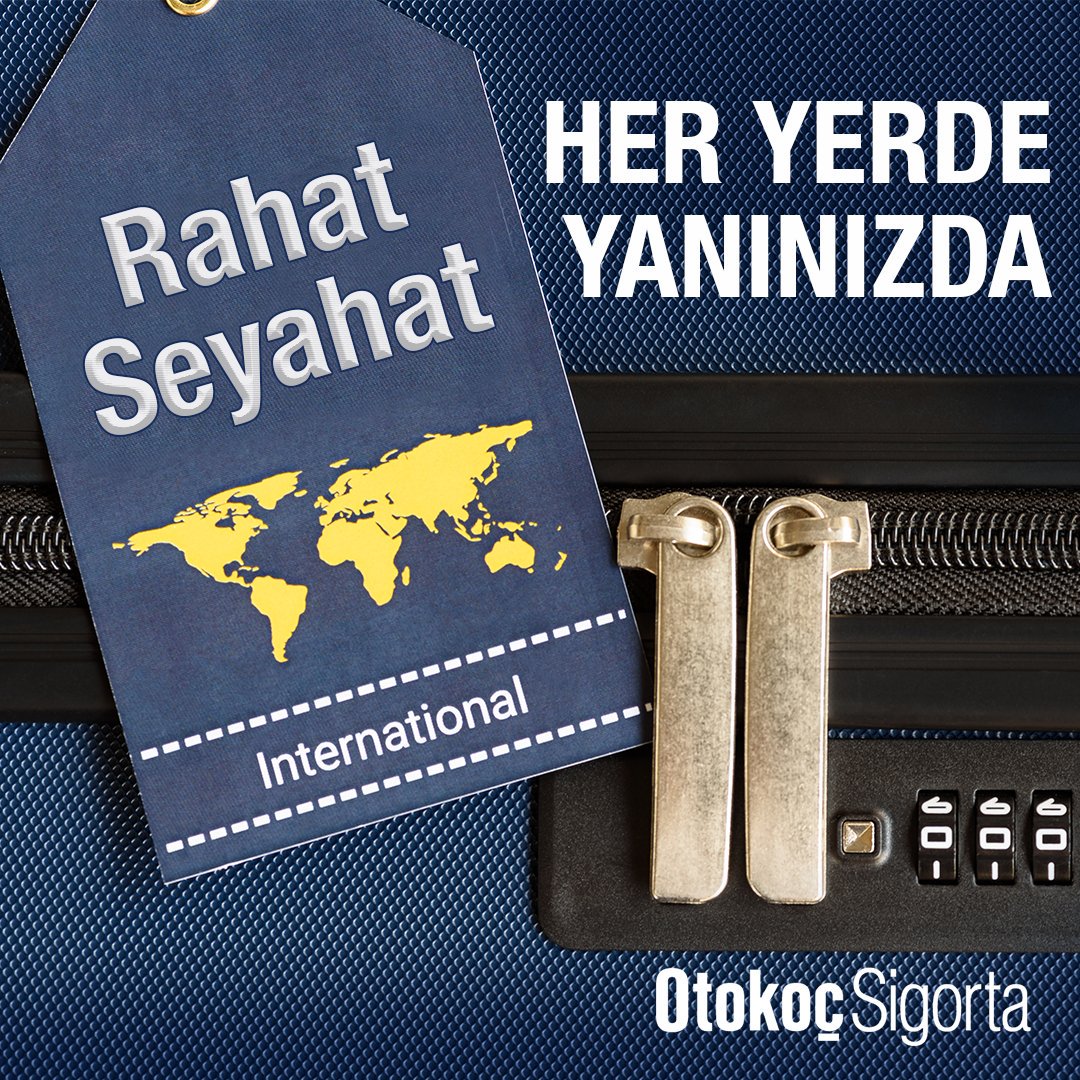 Hem yurt içi, hem yurt dışı seyahatlerde, vize işlemlerinde zorunlu tutulan seyahat sağlık sigortası için de yanınızdayız.

#Seyahat
#Seyahatsigortası