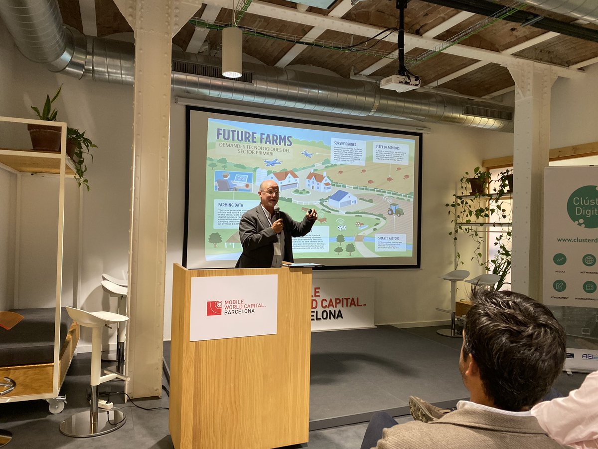 FEMAC_CAT's tweet photo. Ronda d’elevator pitch moderada per Agustí Fonts del @irtacat. Quina és la oferta agtech i els reptes tecnològics en el sector agrícola? #agtech2019 https://t.co/pQnn6PSAMs
