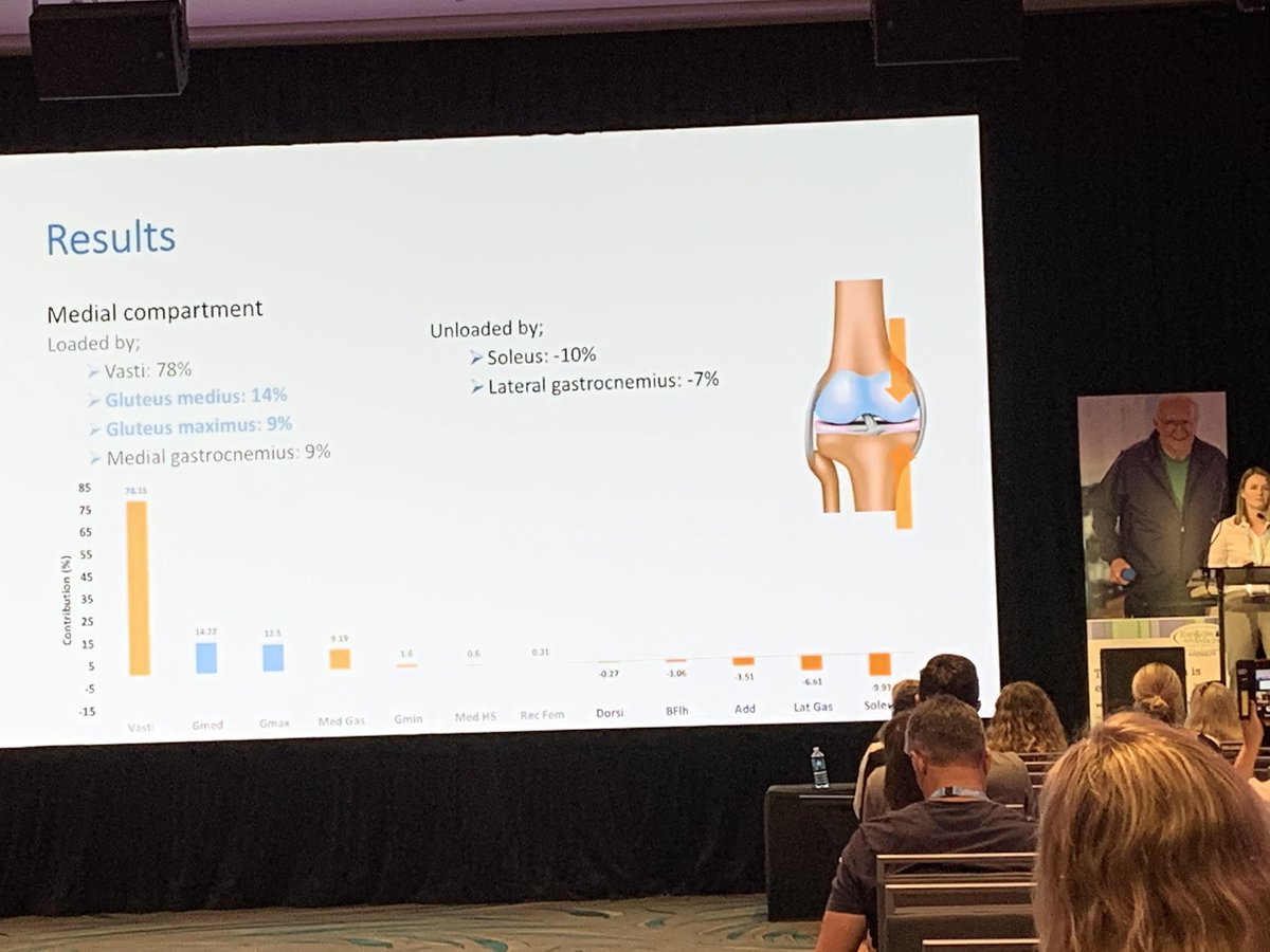 Great presentation by <a href="/PaigeTreherne/">Paige Treherne</a>  👉 Muscle contributions to peak tibiofemoral contact forces in anterior cruciate ligament reconstructed females during a sidestep cut