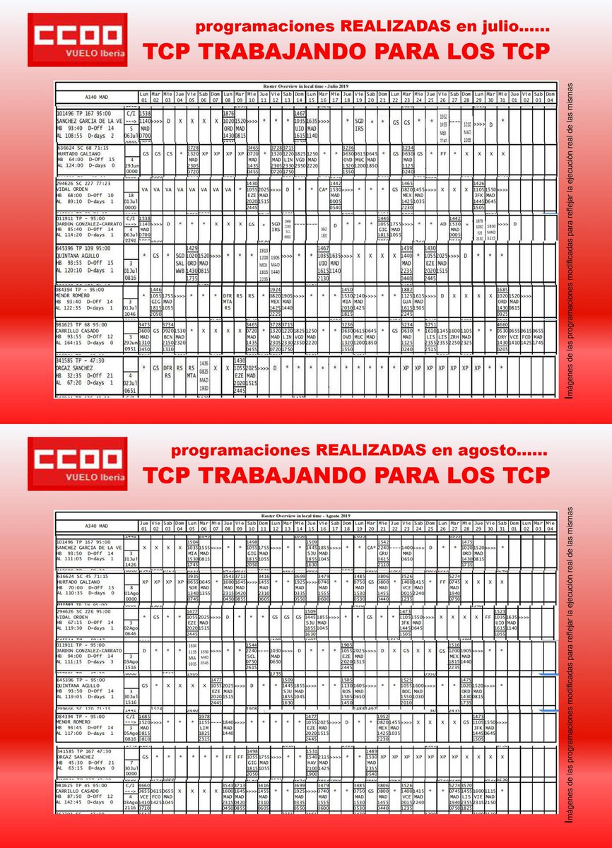 CCOO Vuelo Iberia tweet media