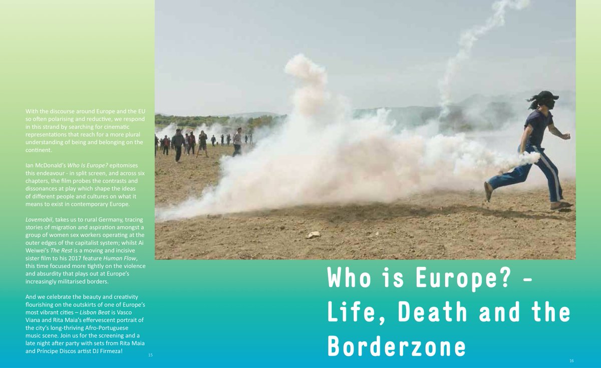 IanKMcDonald's tweet image. Off to #Glasgow (my first ever visit!) for @DocuFilmFest to screen my @cohere_eu doc 'WHO IS EUROPE?' #BeyondBrexit #Europe #Crisis #Borders #Racism