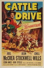 New Post: Cattle Drive (1951) starring Joel McCrea, Dean Stockwell and Chill Wills - is.gd/oR47Pk