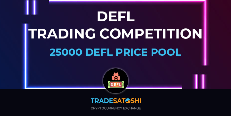 TradeSatoshi's tweet photo. Tradesatoshi is glad to announce a new Trading Competition for this October 28 2019
25000 DEFL prize pool
For more information visit: https://t.co/AWgUc4UPBC https://t.co/M4gacc26If